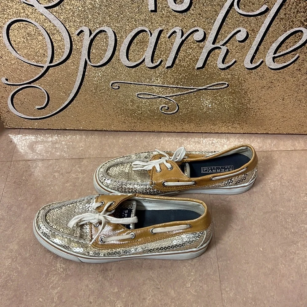 Sperry sequin loafers,‎ size 7.5